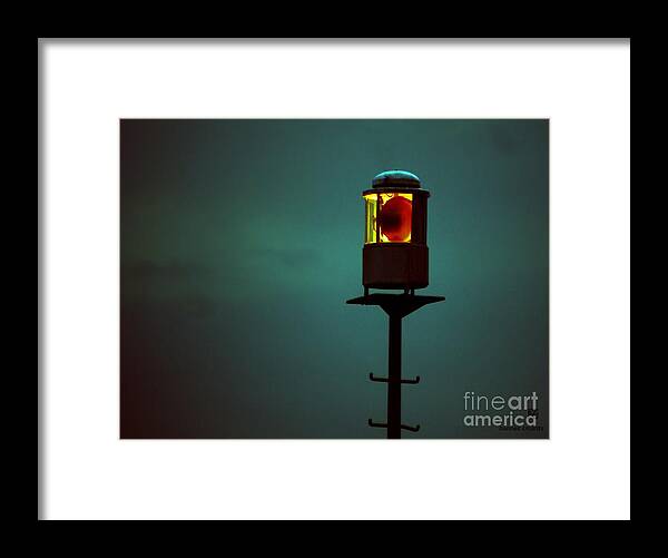 Storm Framed Print featuring the photograph Storm Signal by Hannes Cmarits