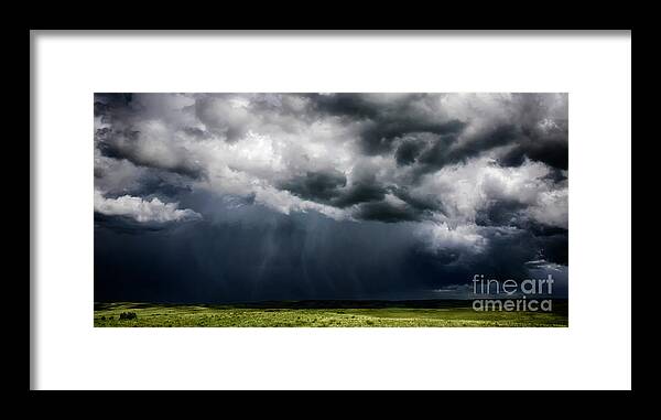 Sunset Framed Print featuring the photograph Storm Watch 7 by Bob Christopher