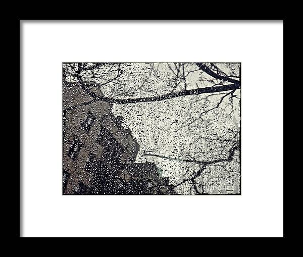 Building Framed Print featuring the photograph Stormy Weather by Sarah Loft