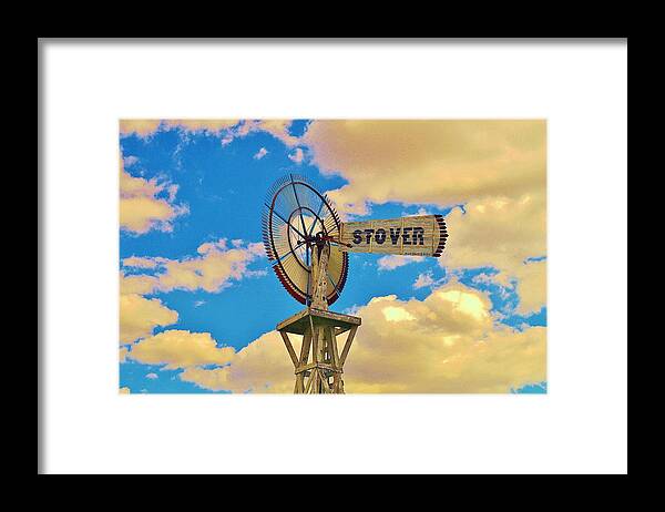 Greenfield Village Framed Print featuring the photograph Stover by Daniel Thompson