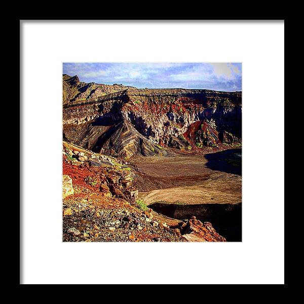 Mountains Framed Print featuring the photograph Stratum by Ippei Uchida