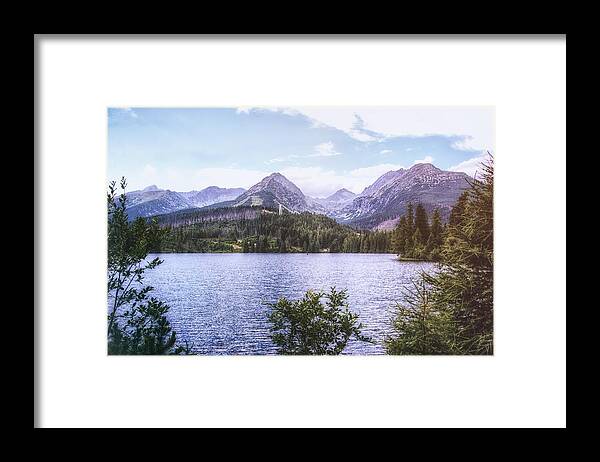 High Tatras Framed Print featuring the photograph Strbske Pleso High Tatras Slovakia by Jaroslav Buna