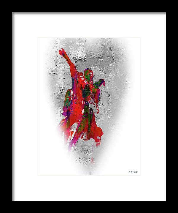Street Dance Framed Print featuring the photograph Street Dance 8 by Jean Francois Gil