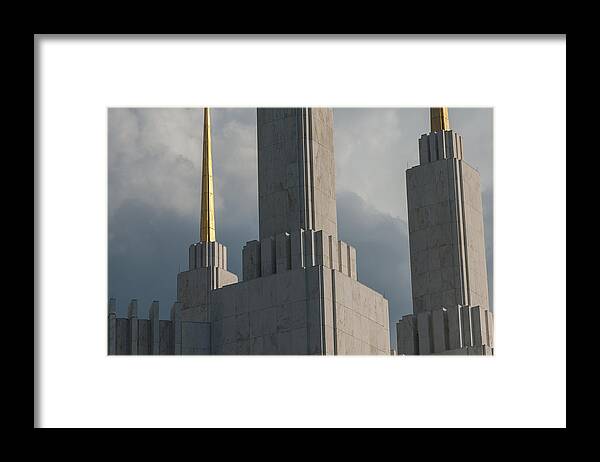 Architecture Framed Print featuring the photograph Strength and power by Brian Green