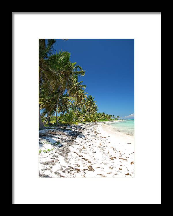  Framed Print featuring the photograph Stretch of Punta Cana Resort Beach by Heather Kirk