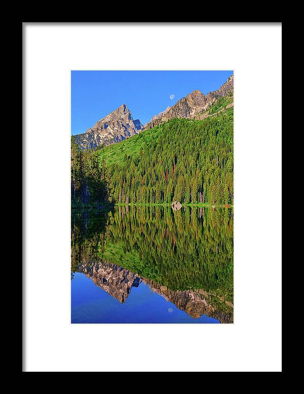 String Lake Framed Print featuring the photograph String Lake Morning Mirror by Greg Norrell