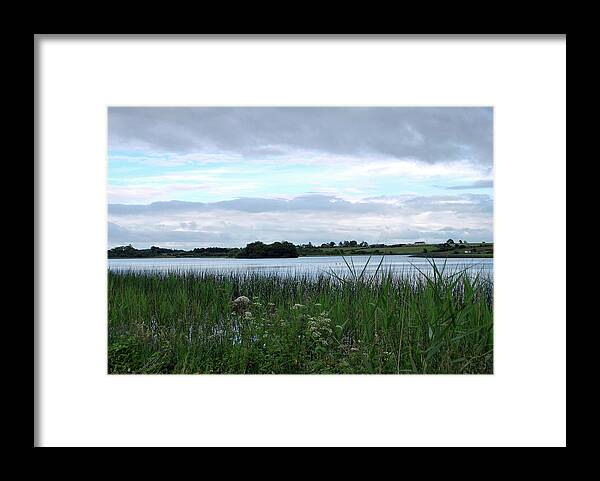 Gortglass Lake Framed Print featuring the photograph Strolling By The Lake by Terence Davis