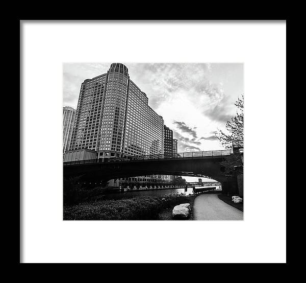 Chicago Framed Print featuring the photograph Strolling in the Chi by D Justin Johns