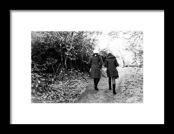 Strolling Framed Print featuring the photograph Strolling by Jiayin Ma