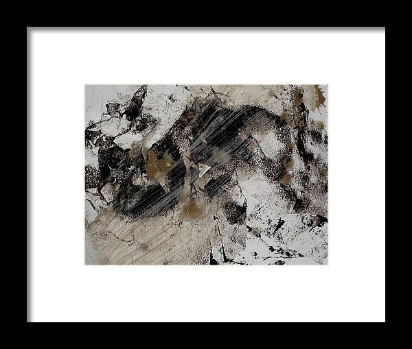 Paper Framed Print featuring the photograph Studio Floor by Stephen Hawks