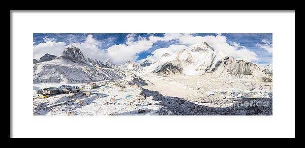Ebc Framed Print featuring the photograph Stunning Nepal - EBC by Didier Marti