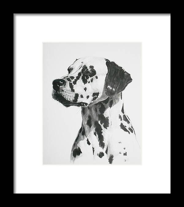 Non-sporting Framed Print featuring the drawing Stylish by Barbara Keith