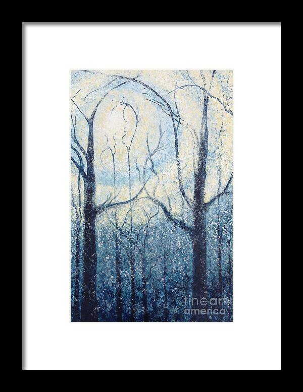 Sublime Framed Print featuring the painting Sublimity by Holly Carmichael