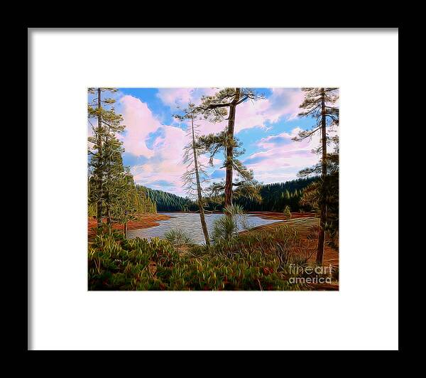 Sugar Pine Lake Framed Print featuring the photograph Sugar Pine Lake by Patrick Witz