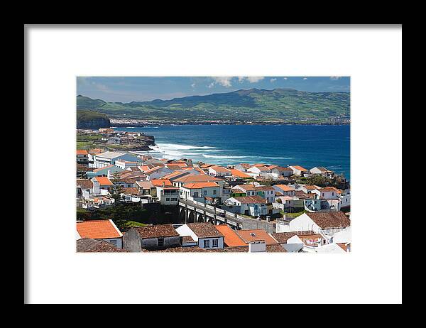 Azores Framed Print featuring the photograph Summer day in Sao Miguel by Gaspar Avila