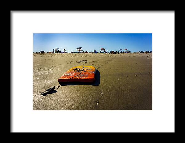 Ocean City Framed Print featuring the photograph Summer Fun in Ocean City by Mark Rogers