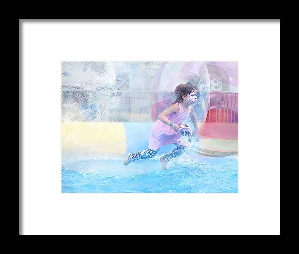 Theresa Tahara Framed Print featuring the photograph Summer Fun by Theresa Tahara