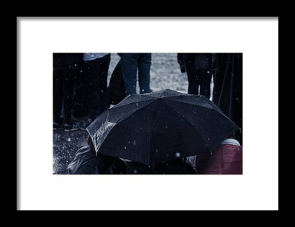 Bubbles Framed Print featuring the photograph Summer Hail by Marcus Karlsson Sall