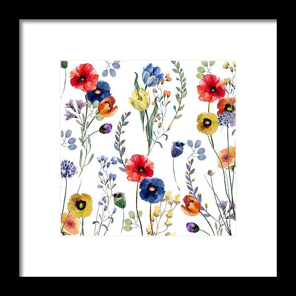 #faatoppicks Framed Print featuring the painting Summer Linen by Mindy Sommers