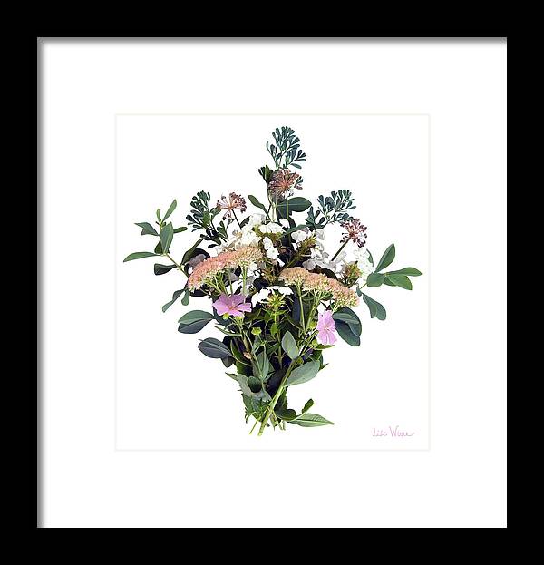 Lise Winne Framed Print featuring the photograph Summer Perrenials by Lise Winne