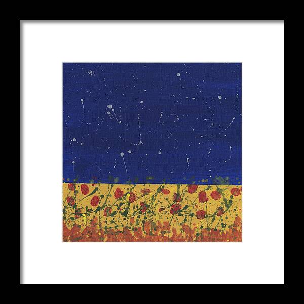 Summer Framed Print featuring the painting Summer Solstice by Phil Strang