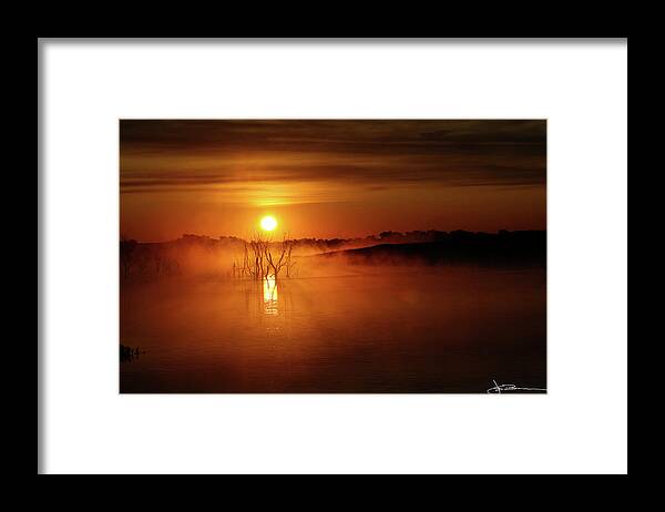 Country Framed Print featuring the photograph Sun Birth by Jim Bunstock