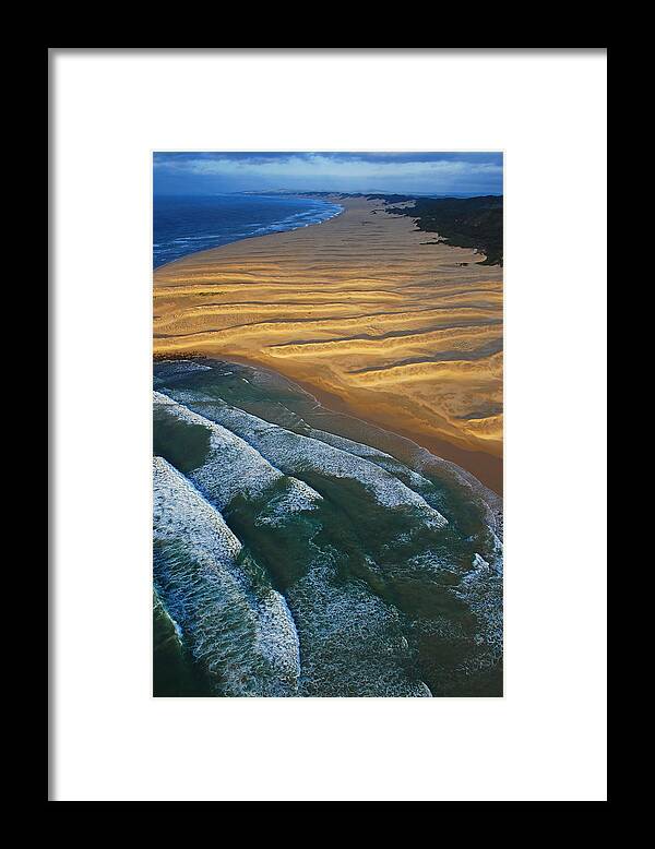Coast Framed Print featuring the photograph Sun Rise Coast by Skip Hunt
