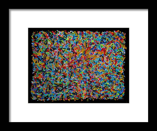 Abstract Framed Print featuring the photograph Sunday Afternoon by Mark Blauhoefer