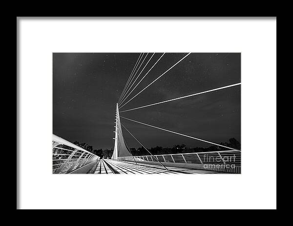 Sundial Bridge Framed Print featuring the photograph Sundial Bridge 2 by Anthony Michael Bonafede