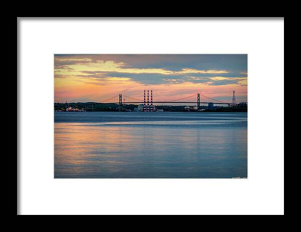 Bedford Framed Print featuring the photograph Sunset on the A Murray MacKay by Ken Morris