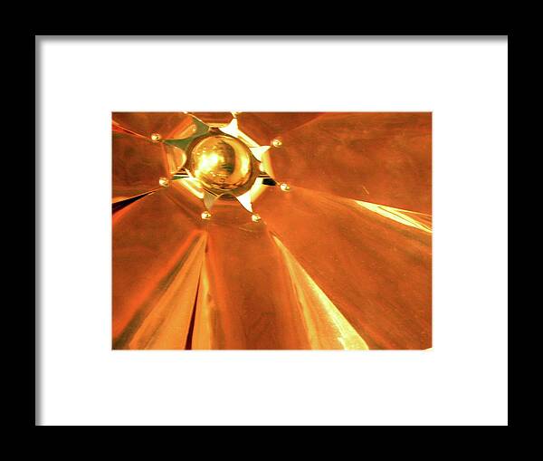 Flower Framed Print featuring the photograph Sun Burst by Kerry Obrist
