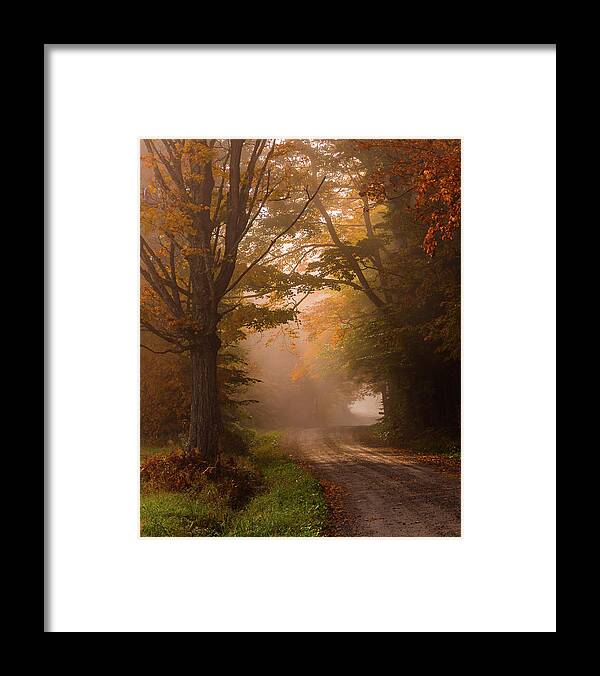 Foliage Framed Print featuring the photograph Serenity of Fall by Tim Kirchoff