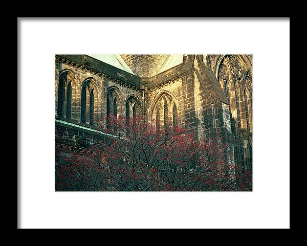 Scottish Framed Print featuring the photograph Sunlit Glasgow Cathedral by Kenneth Campbell