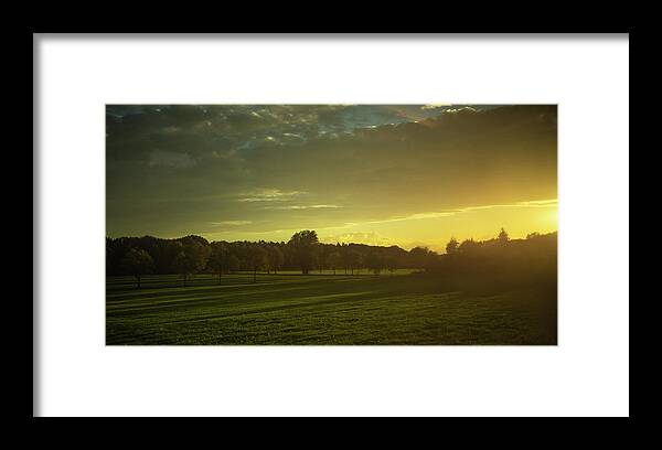Field Framed Print featuring the photograph Sunny Netherlands by Digiblocks Photography
