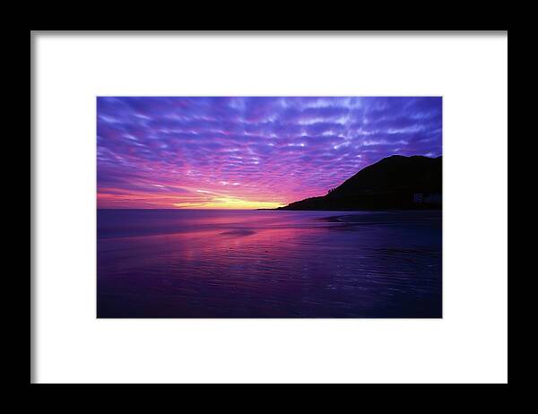 Bray Head Framed Print featuring the photograph Sunrise At Bray Head, Co Wicklow by The Irish Image Collection 