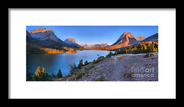 Sun Point Framed Print featuring the photograph Sunrise At Sun Point by Adam Jewell