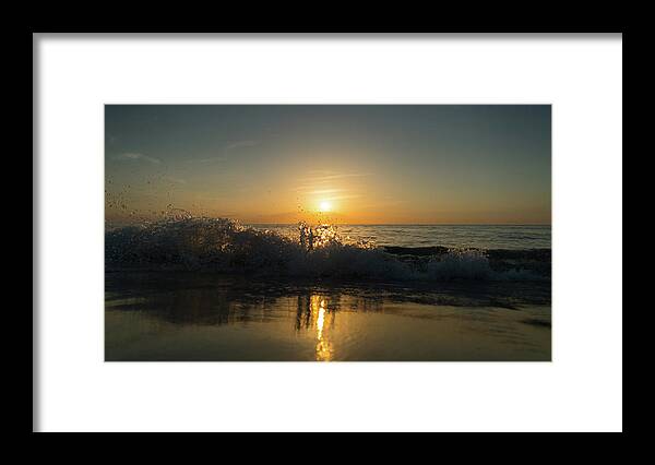 Florida Framed Print featuring the photograph Sunrise Crystal Delray Beach Florida by Lawrence S Richardson Jr