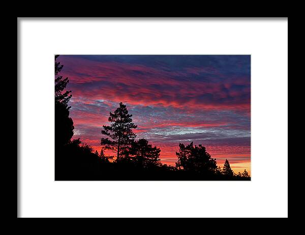 Sunrise Framed Print featuring the photograph Sunrise in Anchor Bay by Kathleen Bishop