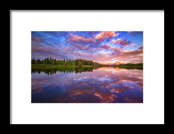 Clouds Framed Print featuring the photograph Sunrise Kiss by Darren White
