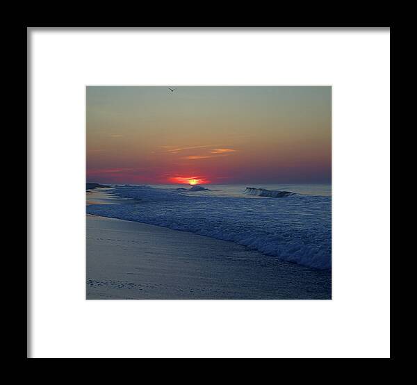 Seas Framed Print featuring the photograph Sunrise Surf I I by Newwwman