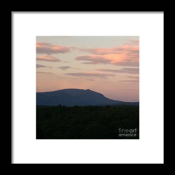 Sunset Framed Print featuring the photograph Sunset by Anita Adams