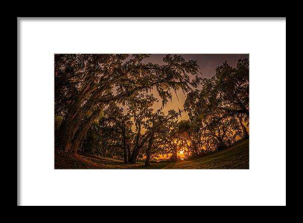Landscape Framed Print featuring the photograph Sunset Below Spanish Arches by Chris Bordeleau
