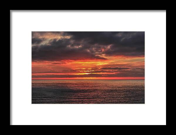 Sunset Framed Print featuring the photograph Sunset by Claire Whatley