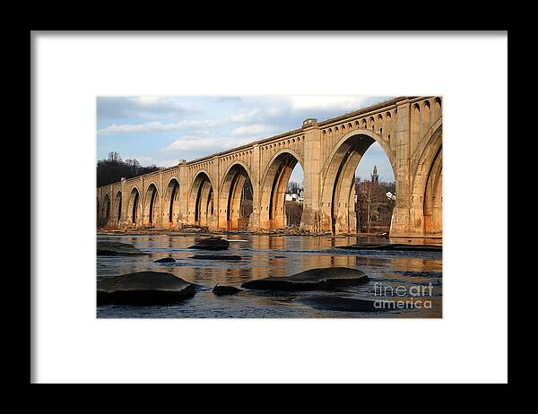 Bridge Framed Print featuring the photograph Sunset Crossing by Kelvin Booker