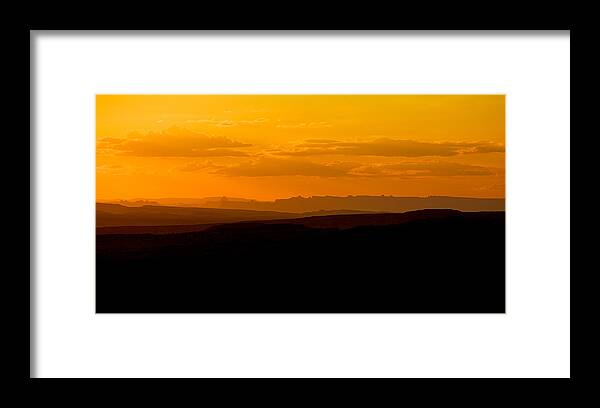 America Framed Print featuring the photograph Sunset by Evgeny Vasenev