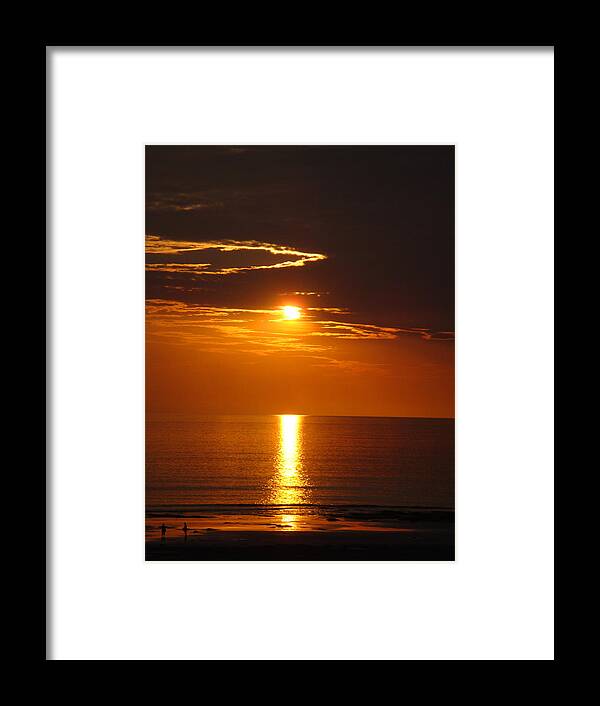 Sunset Framed Print featuring the photograph Sunset Glory by Kelly Jones