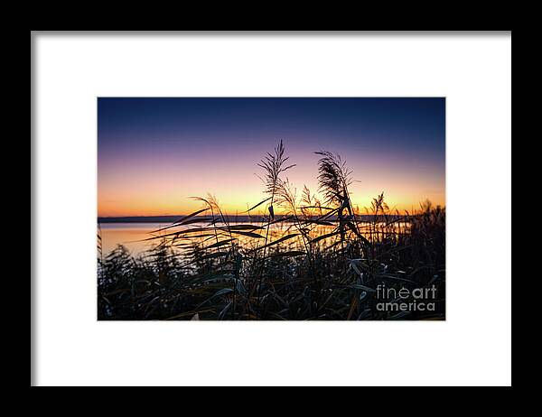 Ammersee Framed Print featuring the photograph Sunset Impression by Hannes Cmarits