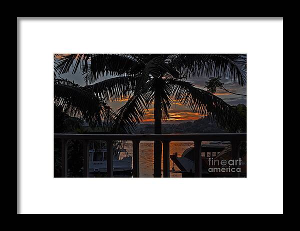 Sunset Framed Print featuring the photograph Sunset in Mwanza by Pravine Chester