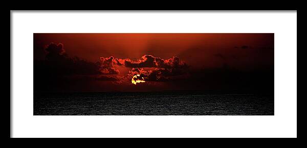 Mexico Framed Print featuring the photograph Sunset in Yucatan by Robert Grac