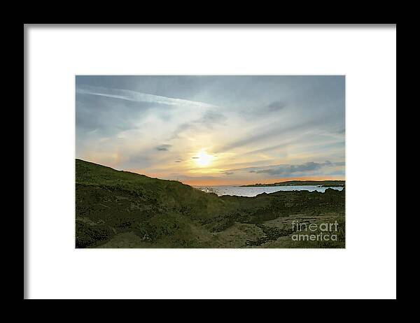 Elie Ness Framed Print featuring the photograph Sunset is close. by Elena Perelman